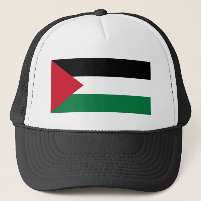 Palestine Flag Trucker Hat (Front)