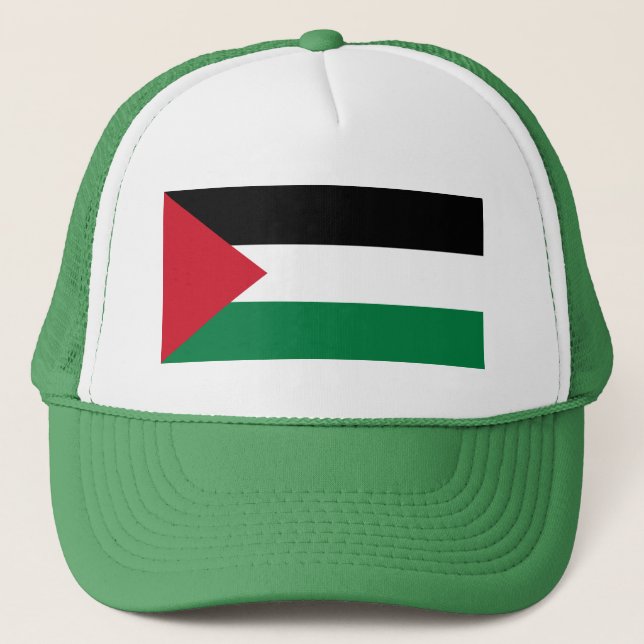 Palestine Flag Trucker Hat (Front)
