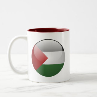 Palestine Flag Two-Tone Coffee Mug