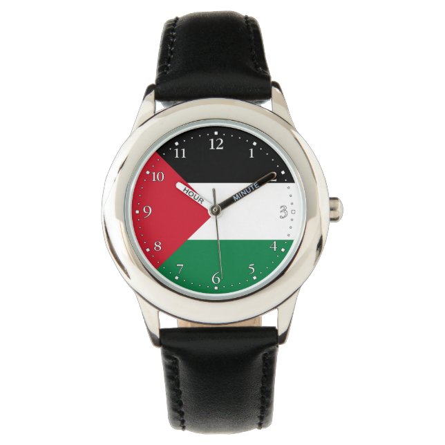 Palestine Flag Watch (Front)