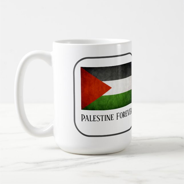 Palestine Forever Flag Mug (Left)