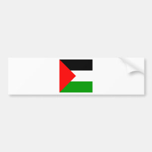 Palestine High quality Flag Bumper Sticker