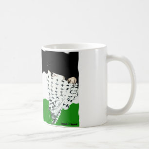 Palestine Intifada Flag Coffee Mug
