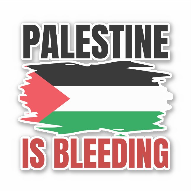 PALESTINE IS BLEEDING  (Front)