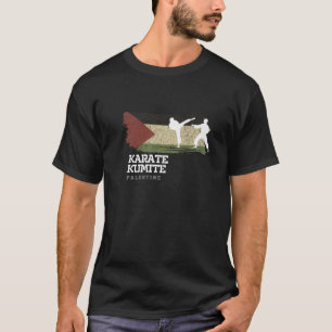 Palestine Karate Kumite Martial Arts Karate T-Shirt