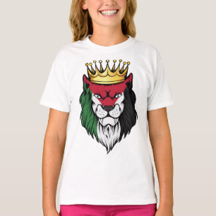 Palestine  Lion King Flag T-Shirt