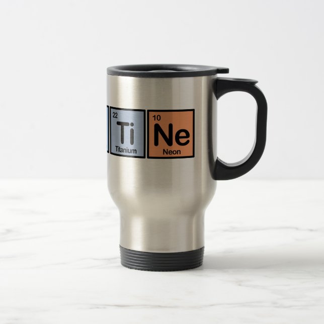 Palestine made of Elements Travel Mug (Right)
