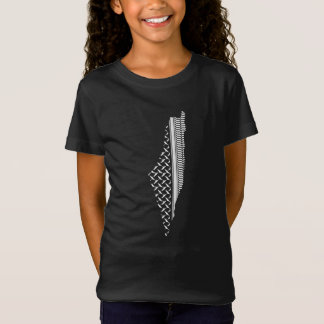Palestine Map Keffiyeh filistin T-Shirt