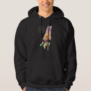 Palestine Map Palestinian Flag Men Womens Kids Boy Hoodie