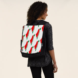 Palestine Map Watermelon Symbol of freedom Backpack