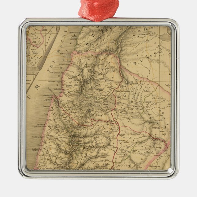 Palestine Metal Tree Decoration (Front)