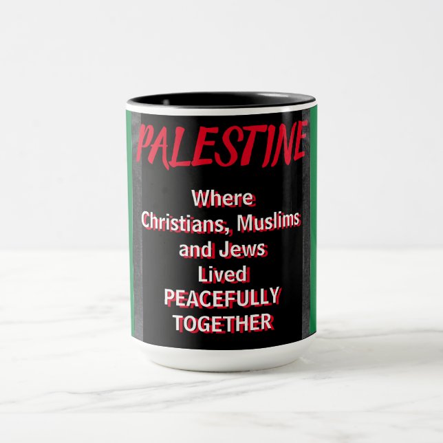 Palestine Mug (Center)