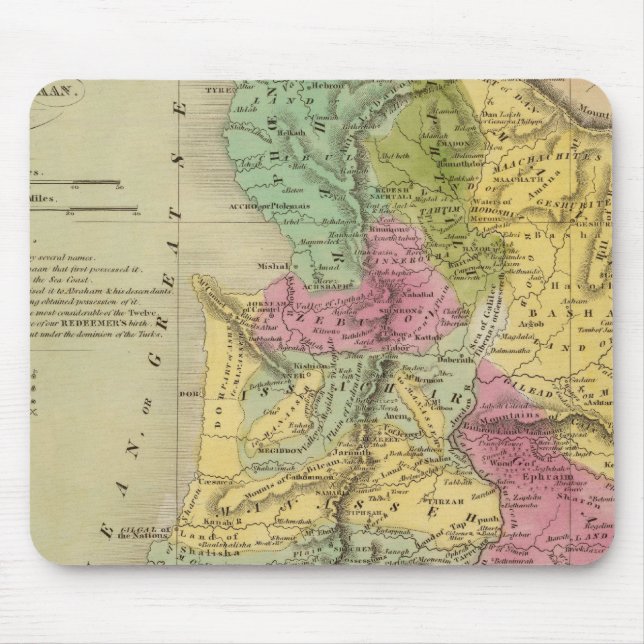 Palestine, or the Holy Land Mouse Pad (Front)