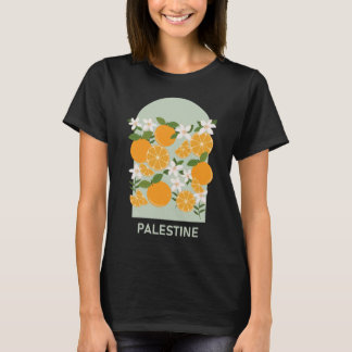 Palestine oranges vibrant colorful design T-Shirt