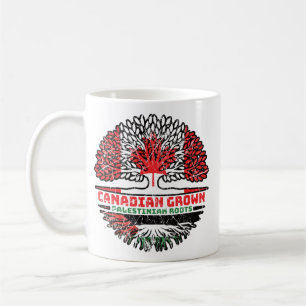 Palestine Palestinian Canadian Canada Tree Roots Coffee Mug