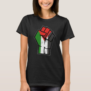Palestine, Palestinian fist, Palestine flag, Free  T-Shirt