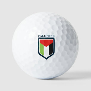 Palestine & Palestinian flag Golf Balls