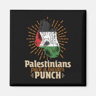 Palestine Palestinian Wrestling Boxing Magnet