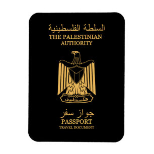 Palestine passport magnet