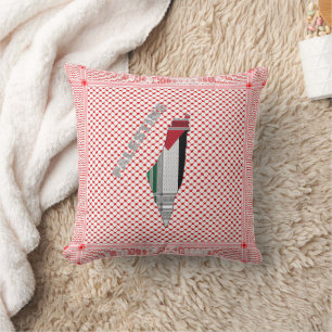 Palestine Pillow - Palestinian Keffiyeh Decor