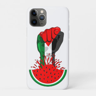 Palestine resistance fist on Watermelon Case-Mate iPhone Case