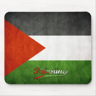Palestine Retro Flag Mouse Pad