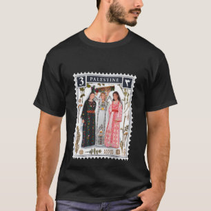 Palestine Stamp Retro Palestine Women T-Shirt