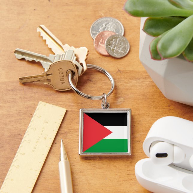 Palestine state flag key ring (Desk)