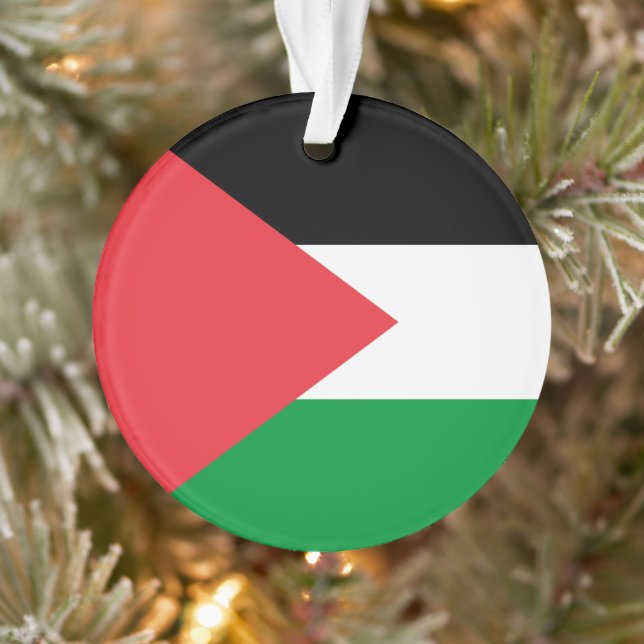 Palestine state flag ornament (Tree)