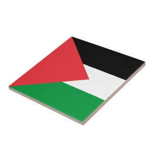 Palestine state flag tile