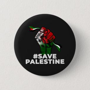 palestine T-shirt, save palestine 6 Cm Round Badge