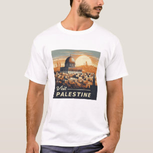 Palestine - Visit Palestine - Dome of the Rock T-Shirt