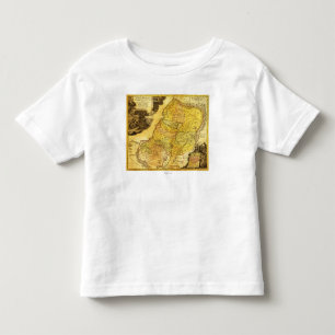 PalestinePanoramic MapPalestine 2 Toddler T-Shirt