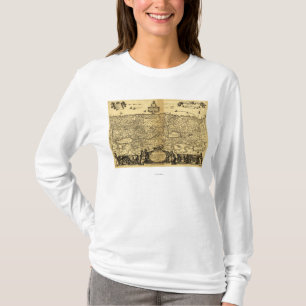 PalestinePanoramic MapPalestine T-Shirt