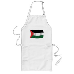 Palestinian Authority Flag Apron