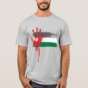 Palestinian Bloodstained Flag T-Shirt – Harrowing
