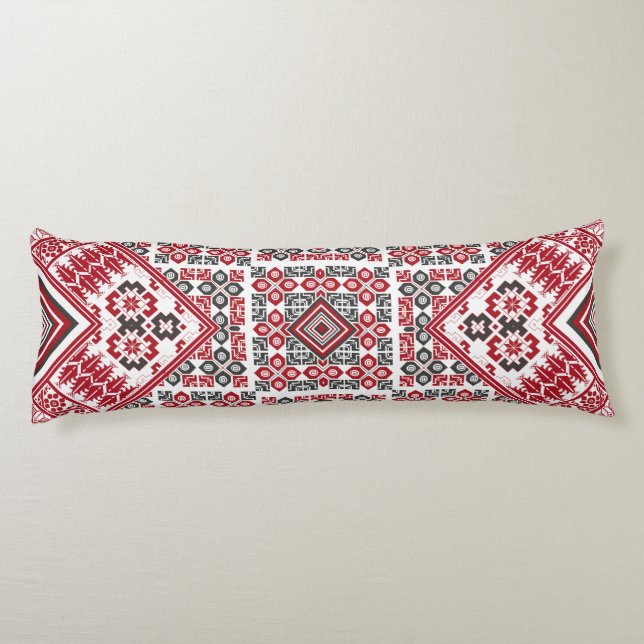  Palestinian Embroidery pattern 2 Body Cushion (Back)