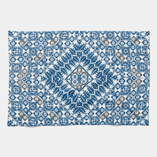 Palestinian Embroidery pattern Printed Design Tea Towel
