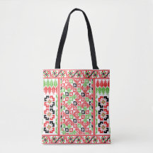 Palestinian Embroidery Tatreez printed design