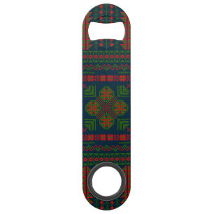 Palestinian Embroidery Tatreez red green 5 Pattern