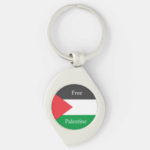 Palestinian flag Free Palestine customized Key Ring