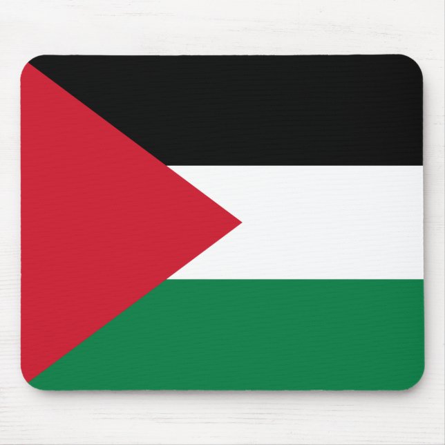 Palestinian Flag (Palestine) Mouse Pad (Front)
