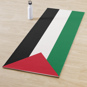 Palestinian Flag (Palestine) Yoga Mat