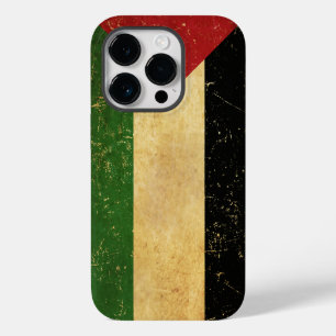 Palestinian Flag Vintage Case-Mate iPhone 14 Pro Case