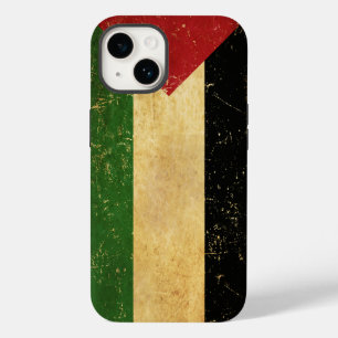 Palestinian Flag Vintage Case-Mate iPhone 14 Case