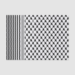 Palestinian Hatta Keffiyeh Kufiya Folk (2 Pattern) Tissue Paper