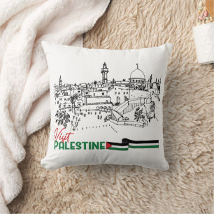 Palestinian Heritage and Hope Cushion