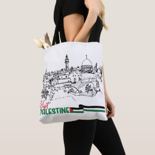 Palestinian Heritage and Hope Tote Bag