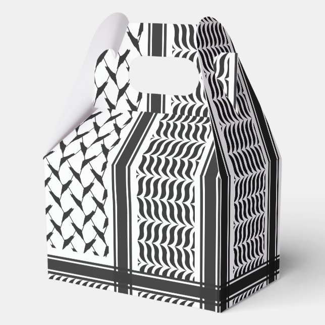 Palestinian keffiyeh  favour box (Front)