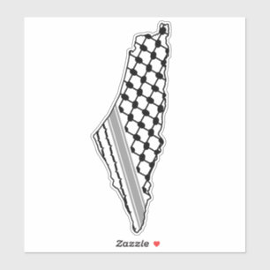 Palestinian keffiyeh, free map of Palestine Kufiya